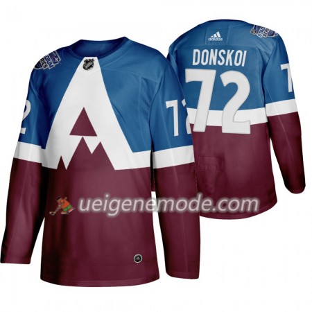 Herren Eishockey Colorado Avalanche Trikot Joonas Donskoi 72 Adidas 2020 Stadium Series Authentic